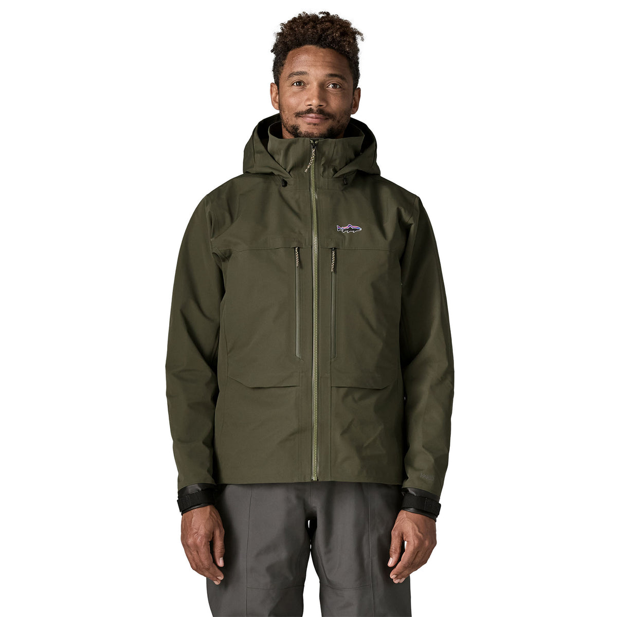 Patagonia Swiftcurrent Wading Jacket Pine Needle Green
