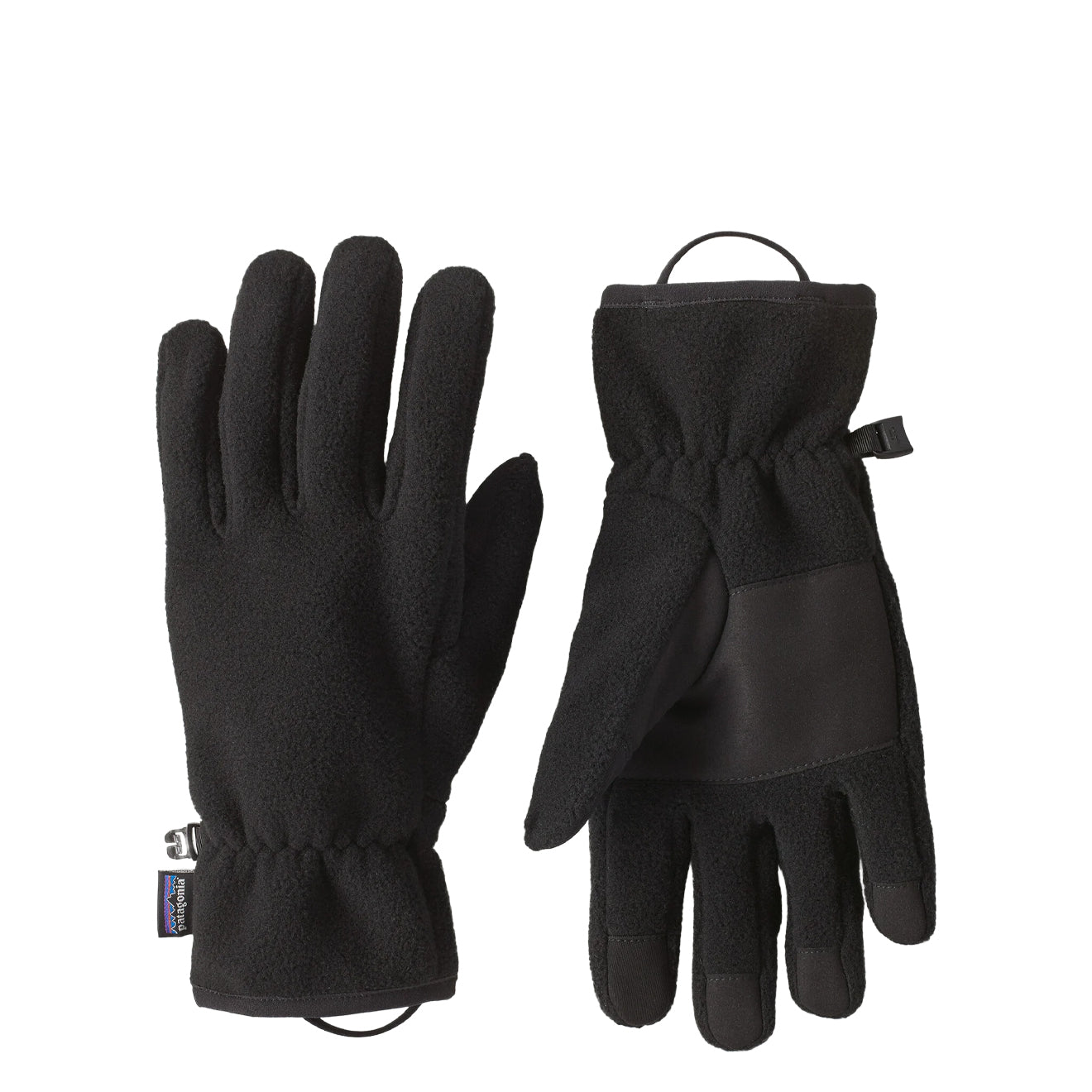Patagonia Synchilla Fleece Gloves Black Solid - The Sporting Lodge