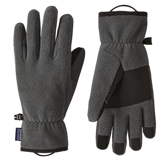 Patagonia Synchilla Fleece Gloves Forge Grey - The Sporting Lodge