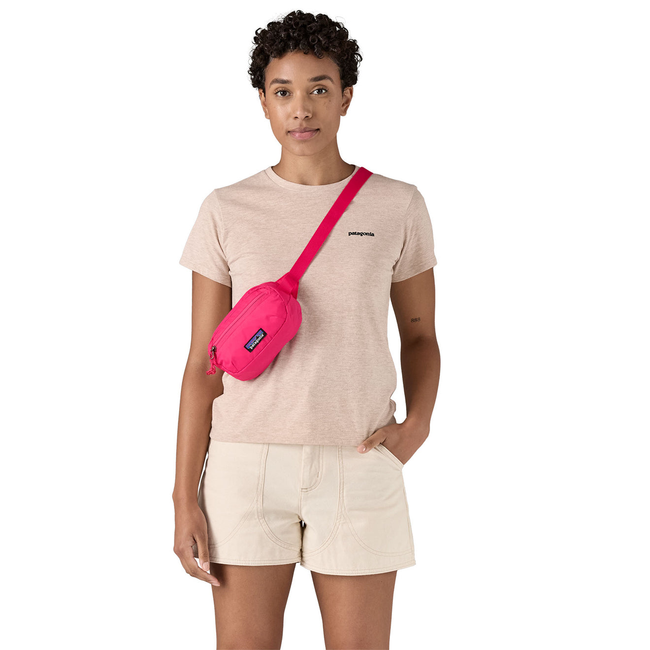 Patagonia Terravia Mini Hip Pack Luminous Pink - The Sporting Lodge