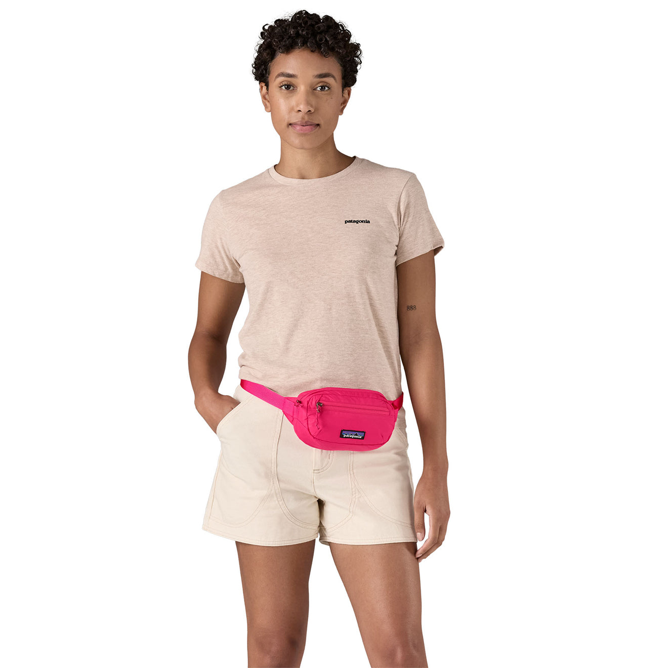 Patagonia Terravia Mini Hip Pack Luminous Pink - The Sporting Lodge
