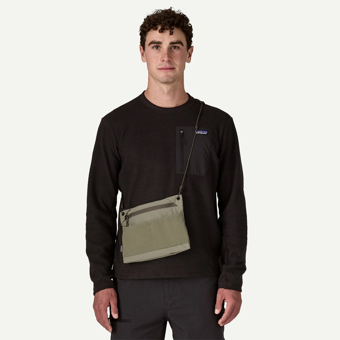 Patagonia Terravia Sacoche Bag 3L River Rock Green - The Sporting Lodge