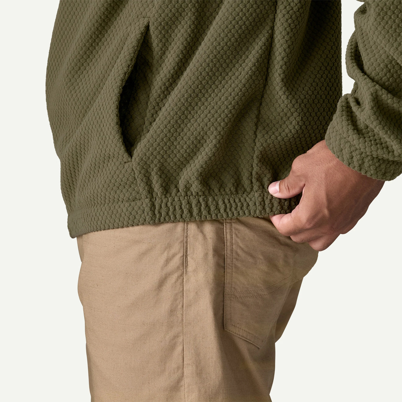 Patagonia Textured Fleece Hoody Black - The Sporting Lodge