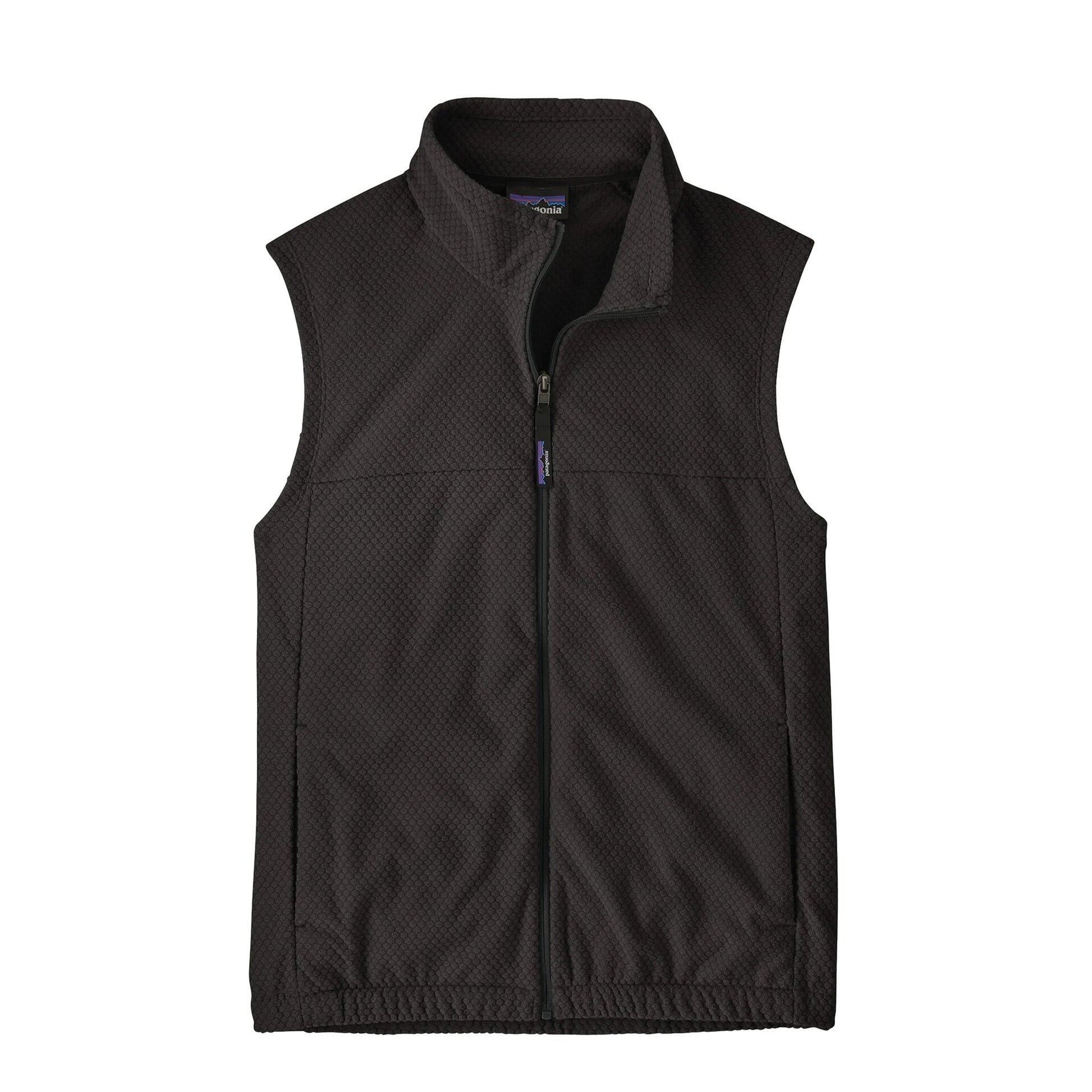 Patagonia Textured Fleece Vest Black