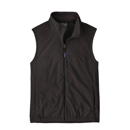 Patagonia Textured Fleece Vest Black