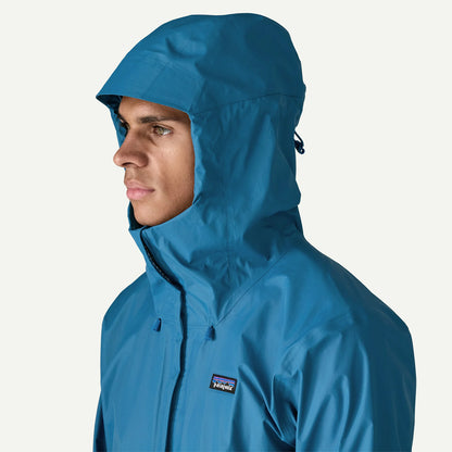 Patagonia Torrentshell 3L Rain Jacket Aquatic Blue - The Sporting Lodge