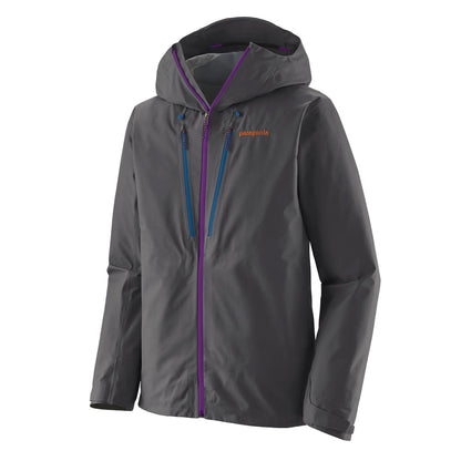 Patagonia Triolet Jacket Forge Grey w/P6 Blue