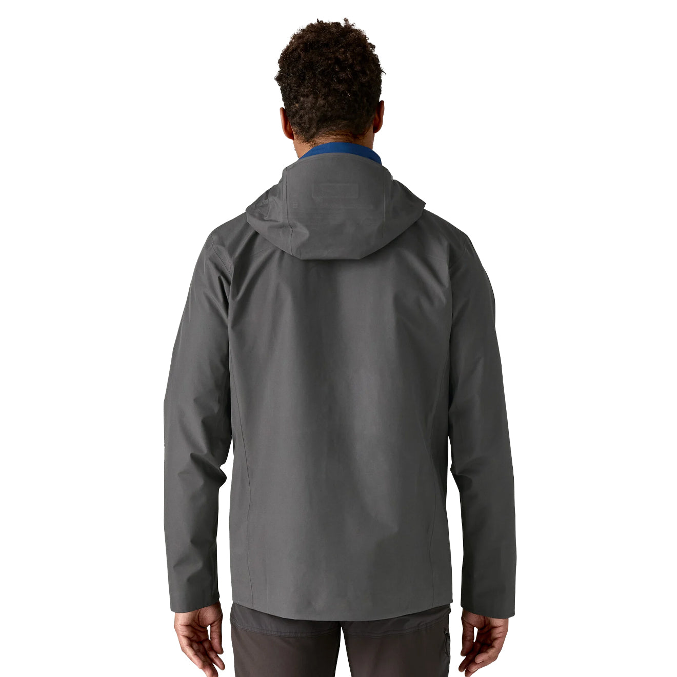 Patagonia Triolet Jacket Forge Grey w/P6 Blue