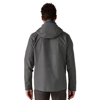 Patagonia Triolet Jacket Forge Grey w/P6 Blue