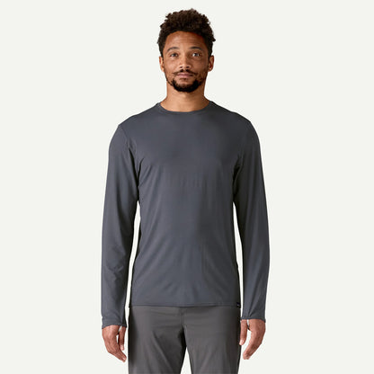 Patagonia Tropic Comfort Natural Sun Crewneck Smolder Blue - The Sporting Lodge