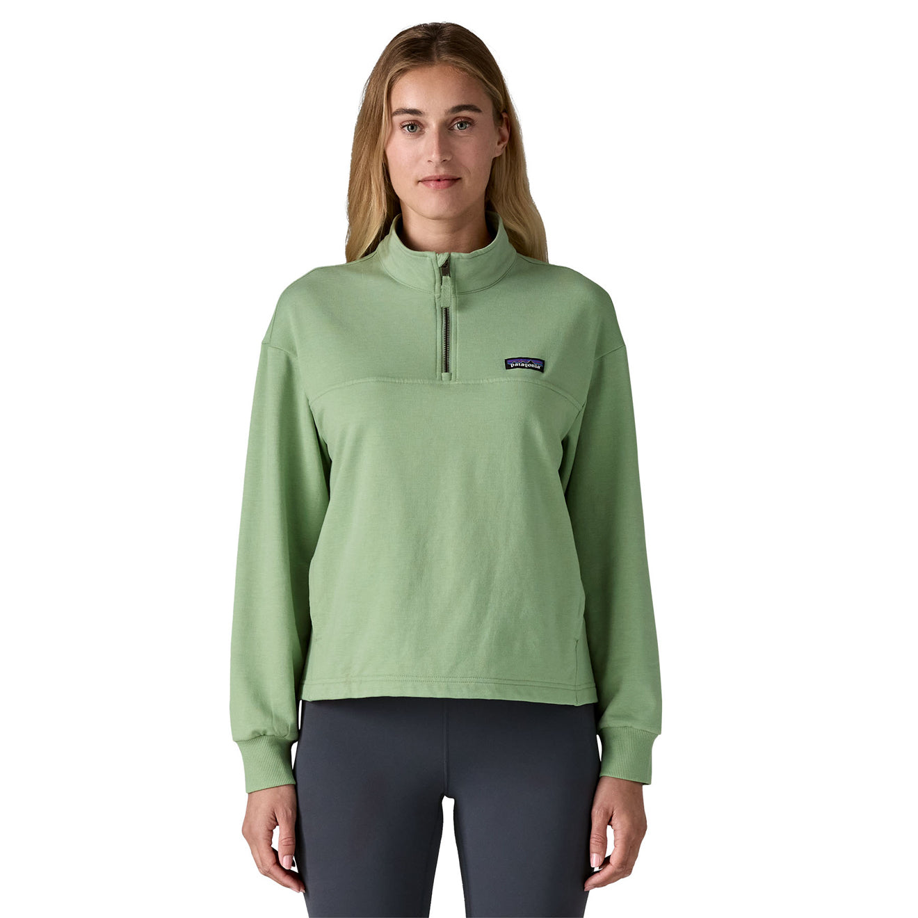 Patagonia Womens Ahnya Pullover Ellwood Green