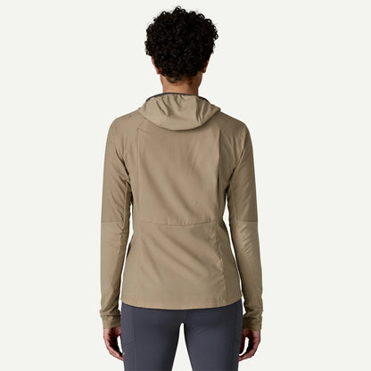 Patagonia Womens Airshed Pro Pullover Seabird Grey