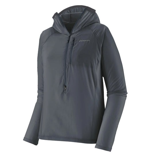 Patagonia Womens Airshed Pro Pullover Smolder Blue