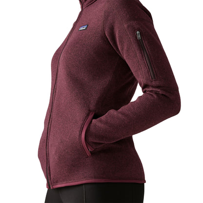 Patagonia Womens Better Sweater Fleece Jacket Berry Fig