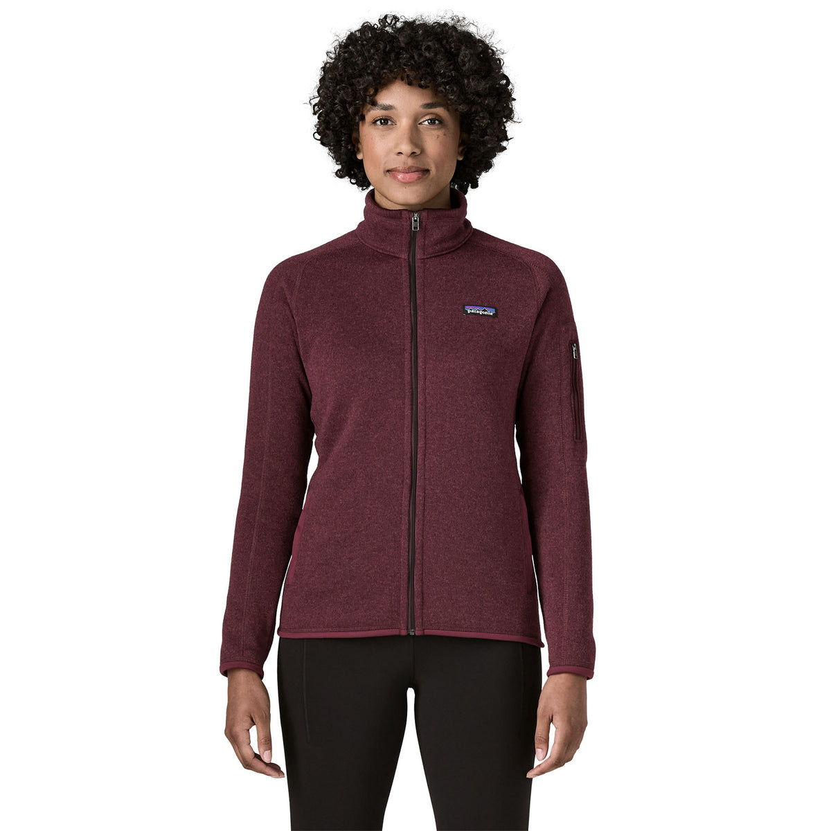 Patagonia Womens Better Sweater Fleece Jacket Berry Fig