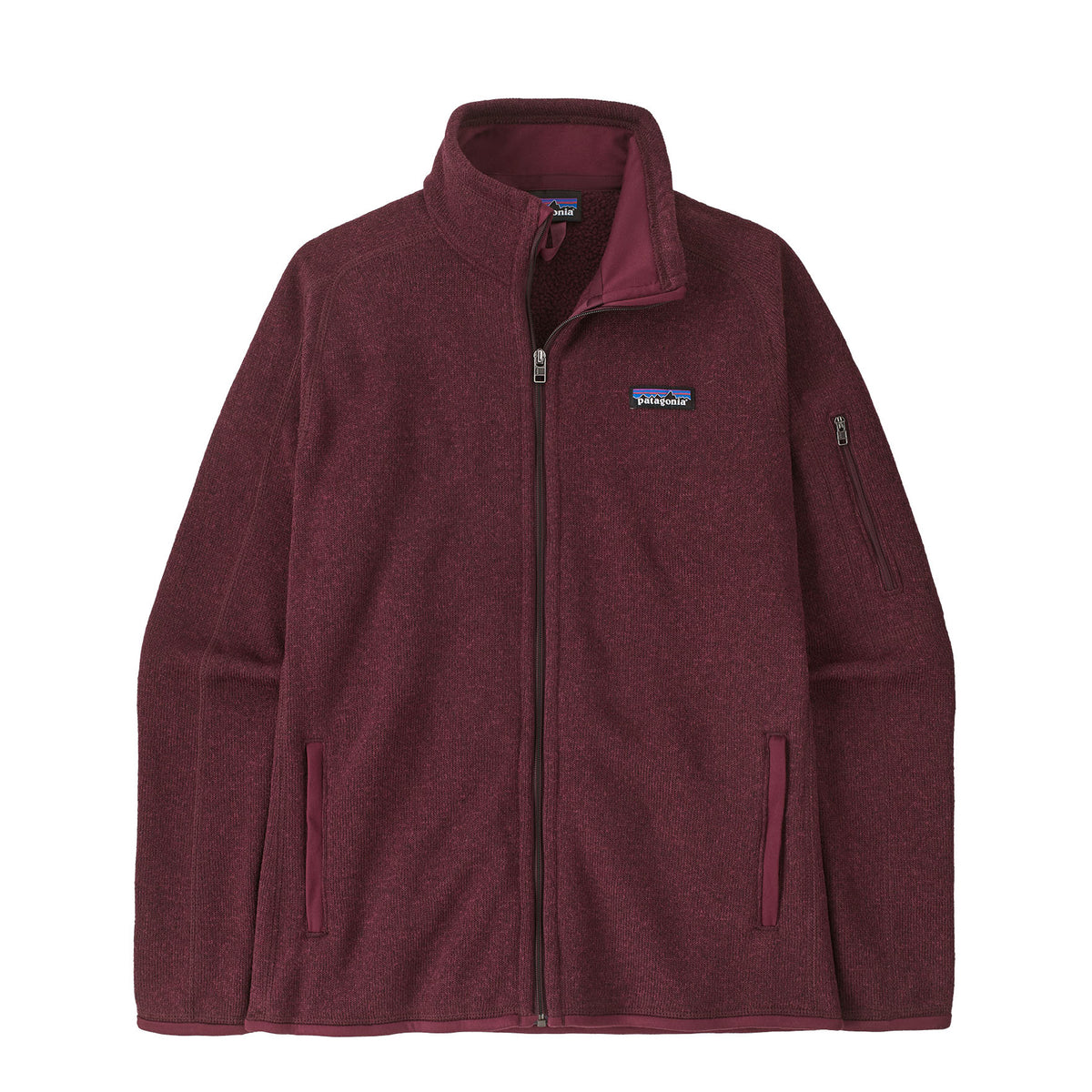Patagonia Womens Better Sweater Fleece Jacket Berry Fig