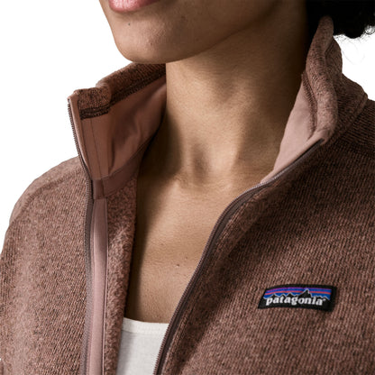 Patagonia Womens Better Sweater Fleece Jacket Moonrise Taupe