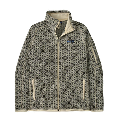 Patagonia Womens Better Sweater Fleece Jacket Scales Natural - The Sporting Lodge
