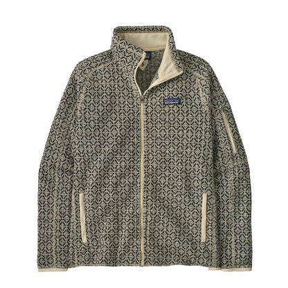 Patagonia Womens Better Sweater Fleece Jacket Scales Natural