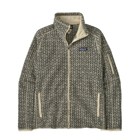 Patagonia Womens Better Sweater Fleece Jacket Scales Natural