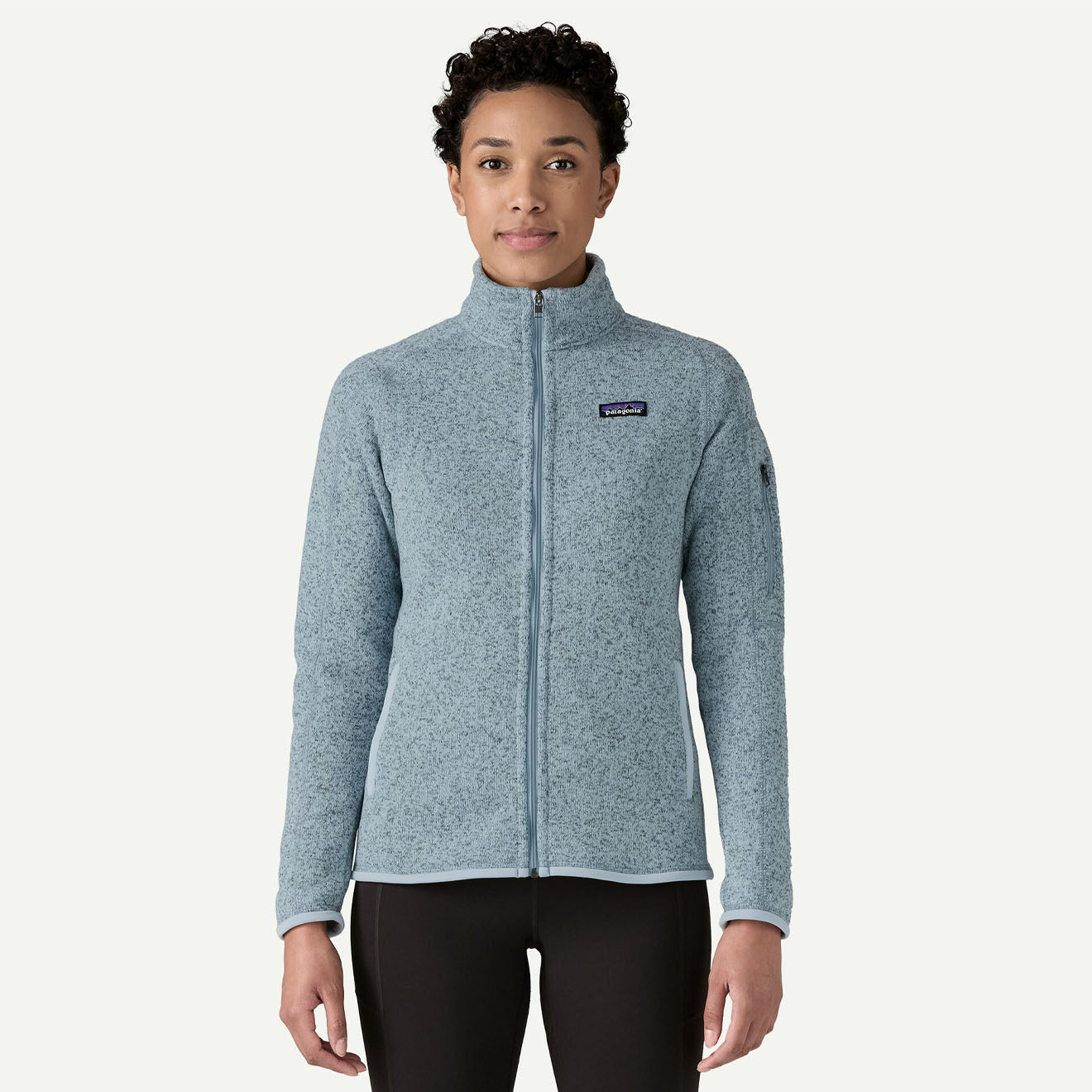 Patagonia Womens Better Sweater Jacket Fleck Blue - The Sporting Lodge