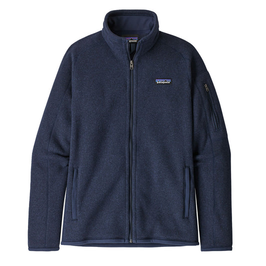 Patagonia Womens Better Sweater Jacket New Navy - The Sporting Lodge