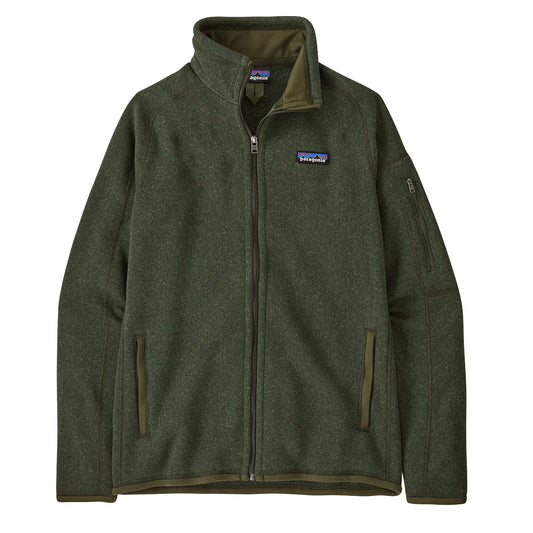 Patagonia Womens Better Sweater Jacket Torrey Pine Green - The Sporting Lodge