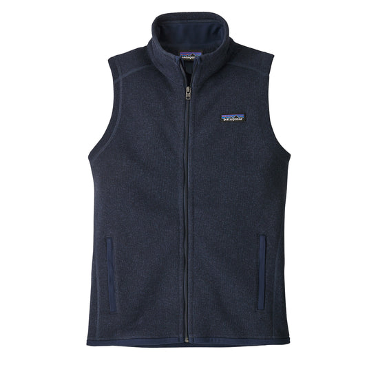 Patagonia Womens Better Sweater Vest New Navy - The Sporting Lodge