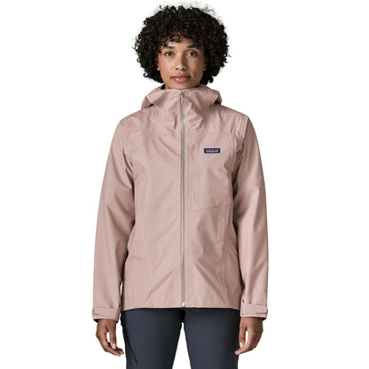 Patagonia Womens Boulder Fork Rain Jacket Stingray Mauve