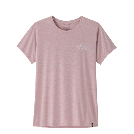 Patagonia Womens Cap Cool Daily Shirt Cloud Crag Quiet Violet