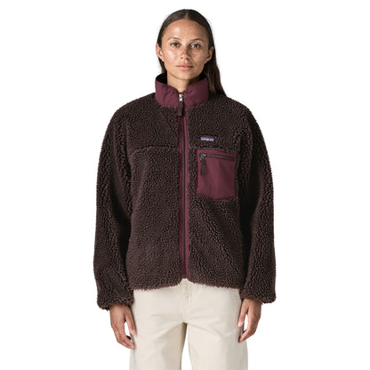 Patagonia Womens Classic Retro-X Fleece Jacket Den Brown