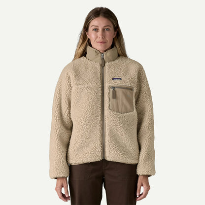 Patagonia Womens Classic Retro-X Fleece Jacket Natural