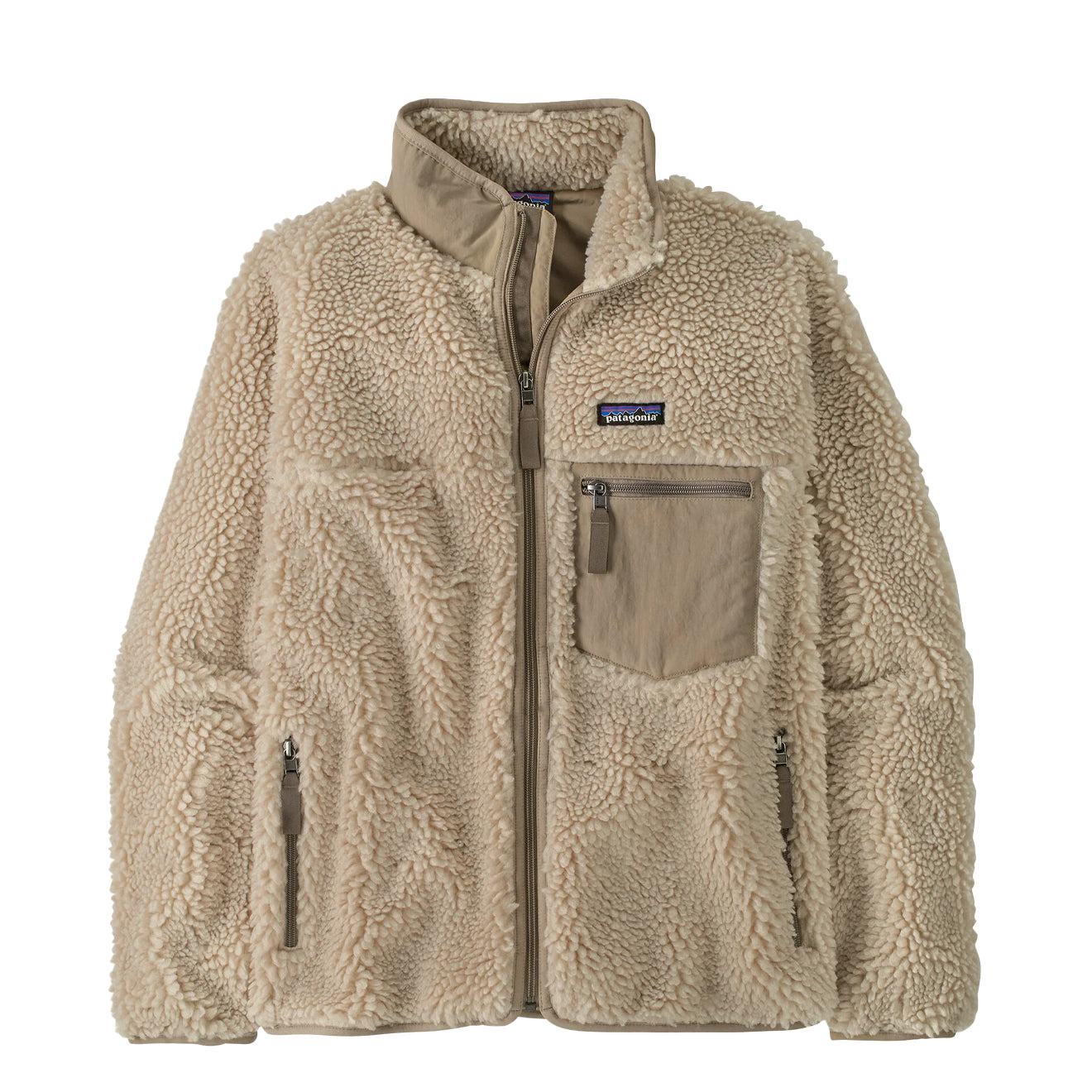Patagonia Womens Classic Retro-X Fleece Jacket Natural