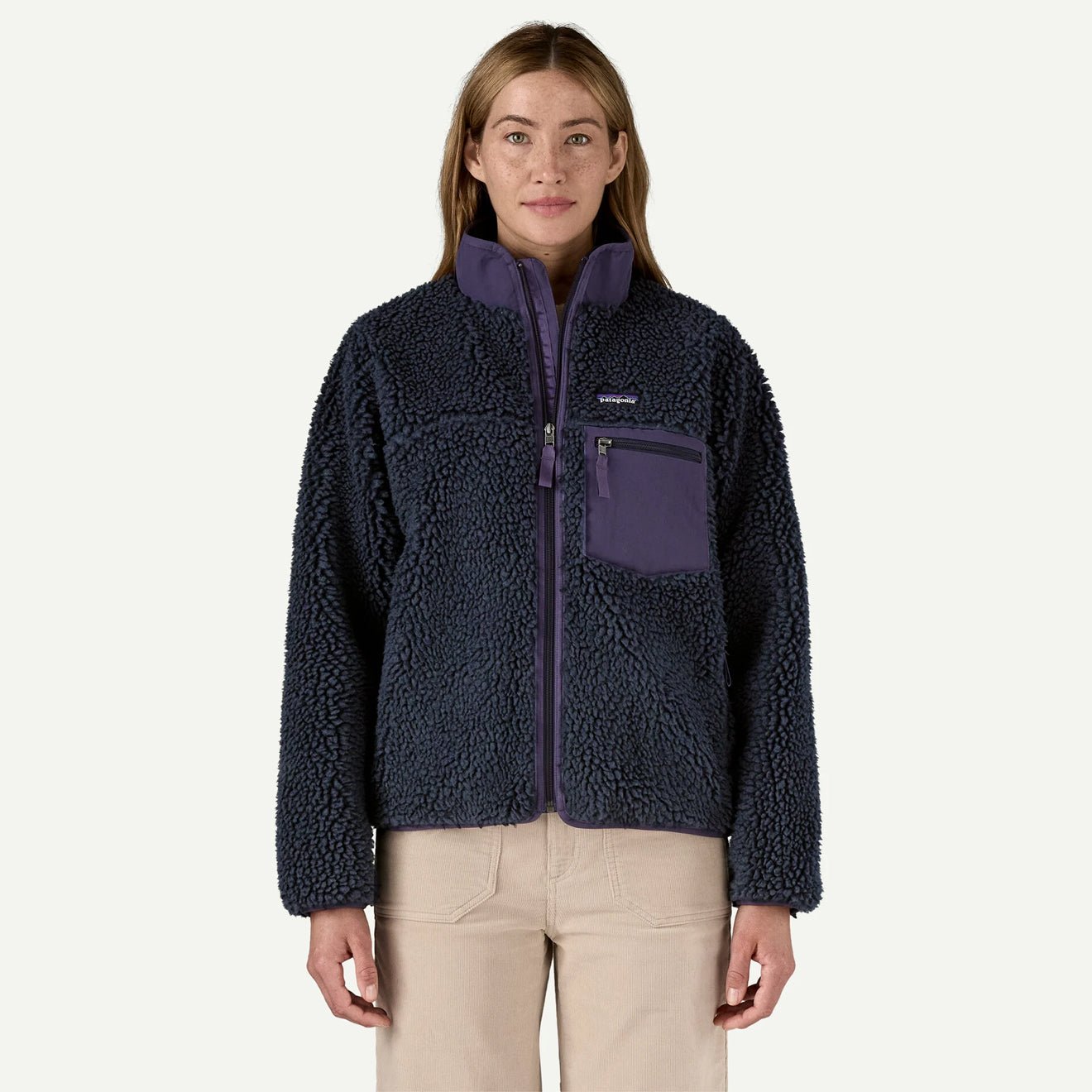 Patagonia Womens Classic Retro-X Fleece Jacket Sunken Blue – The