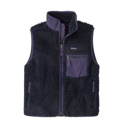 Patagonia Womens Classic Retro-X Fleece Vest Sunken Blue