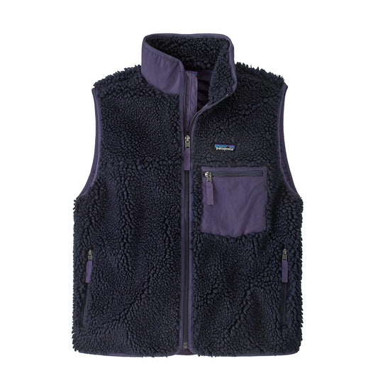 Patagonia Womens Classic Retro-X Fleece Vest Sunken Blue