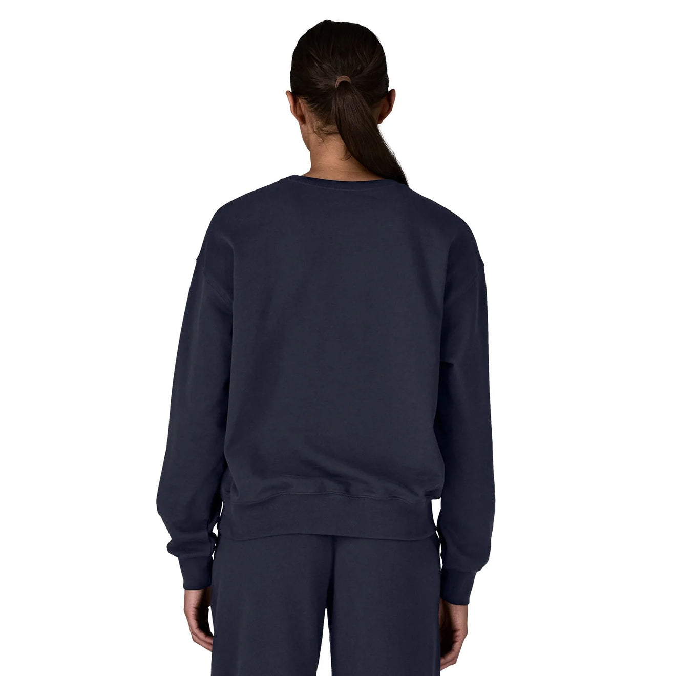 Patagonia Womens Daily Crew Sunken Blue