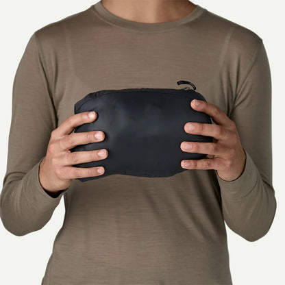 Patagonia Womens Down Sweater Hoody Black - The Sporting Lodge