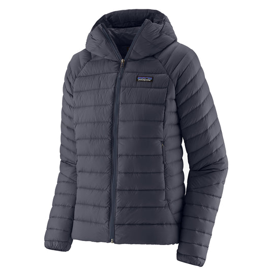 Patagonia Womens Down Sweater Hoody Smolder Blue - The Sporting Lodge