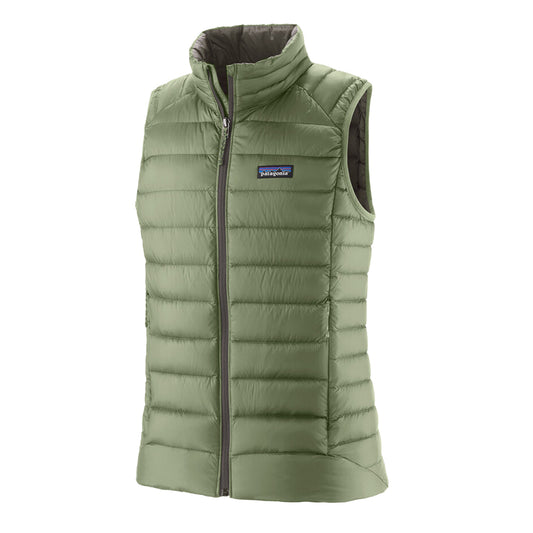 Patagonia Womens Down Sweater Vest Terrain Green - The Sporting Lodge