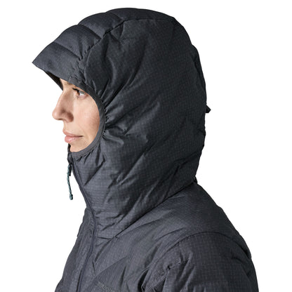Patagonia Womens Durable Down Hoody Smolder Blue