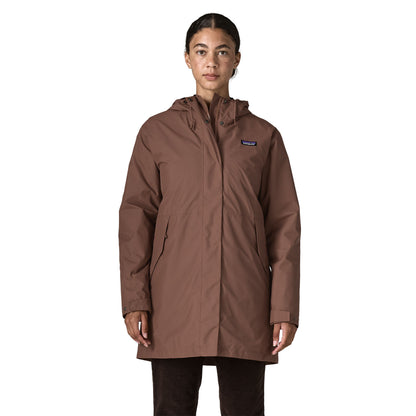 Patagonia Womens Heyes Peak 3-in-1 Parka Berm Brown