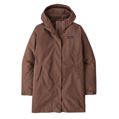 Patagonia Womens Heyes Peak 3-in-1 Parka Berm Brown