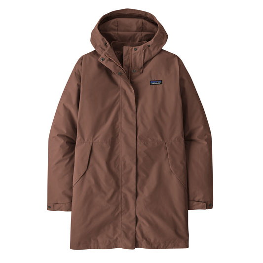 Patagonia Womens Heyes Peak 3-in-1 Parka Berm Brown