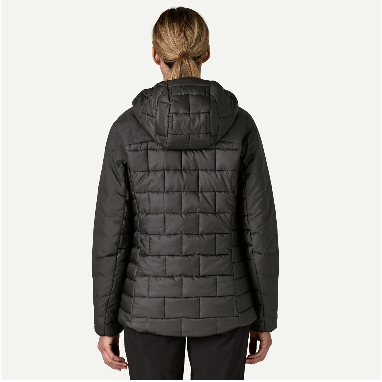 Patagonia Womens Hi-Loft Nano Puff Hoody Black