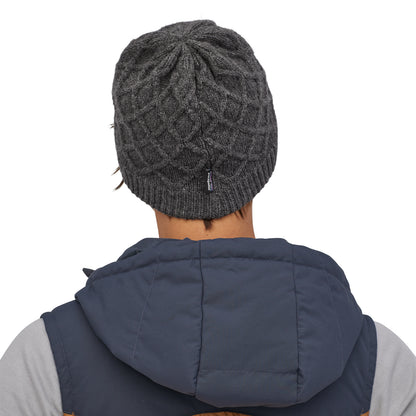 Patagonia Womens Honeycomb Knit Beanie Noble Grey - The Sporting Lodge