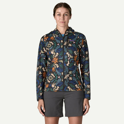 Patagonia Womens Houdini Jacket Kaleido Black