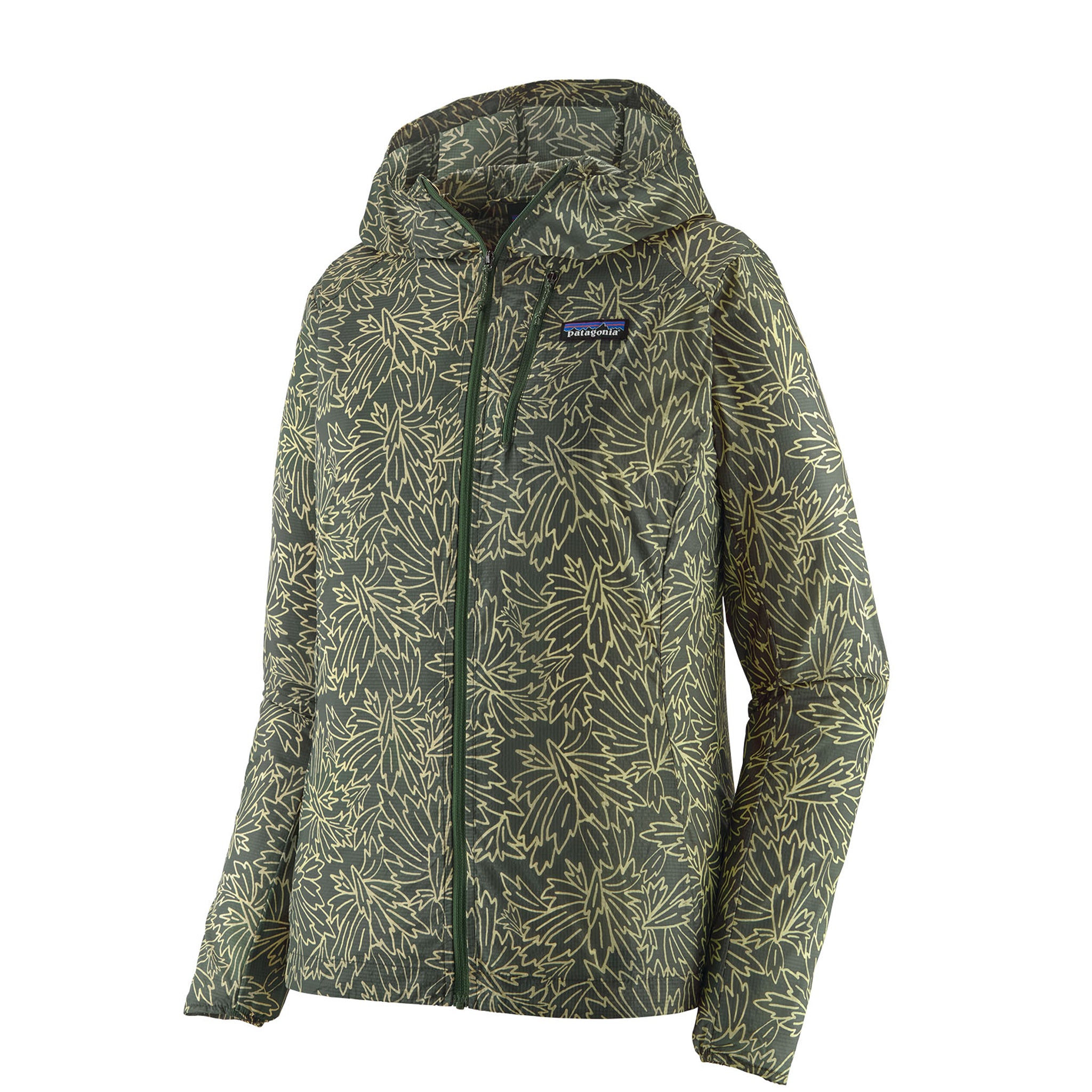 Patagonia Womens Houdini Jacket Saxifrage / Canopy Green – The