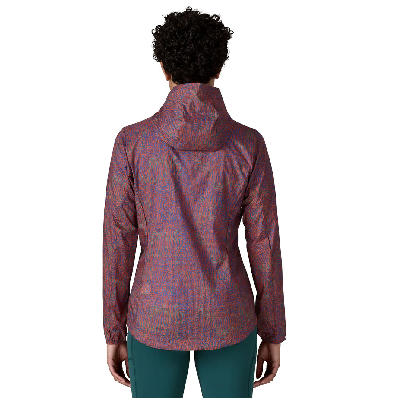 Patagonia Womens Houdini Jacket Sea Run Potters Red - The Sporting Lodge