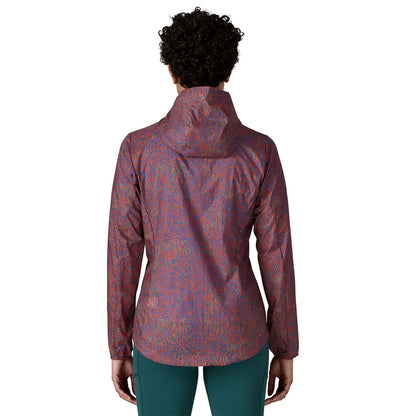 Patagonia Womens Houdini Jacket Sea Run Potters Red - The Sporting Lodge